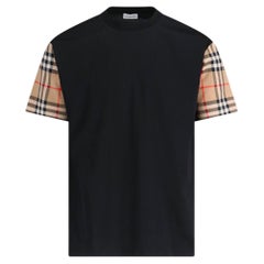 Burberry Vintage Check Sleeves Oversized T-Shirt