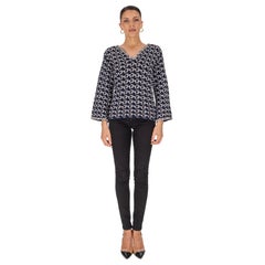 Chanel Knitted Top With Braided Knit Trim