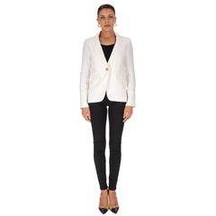 Veronica Beard Linen Blend Single-Breasted Jacket