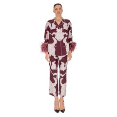 Valentino Garavani Metamorphos Gryphon Feather-Trimmed Co-Ord Set