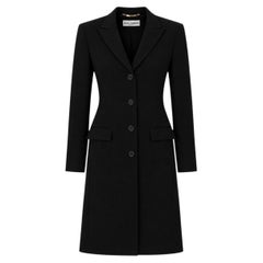 Dolce & Gabbana Virgin Wool Tailored Coat