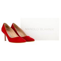 Manolo Blahnik BB Suede Pumps