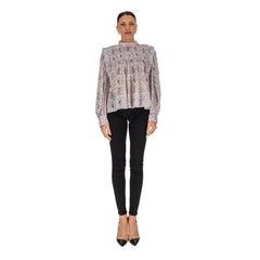 Isabel Marant Etoile Relaxed Printed Cotton Top