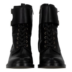 Gianvito Rossi Lagarde 60 Calfskin Combat Boots