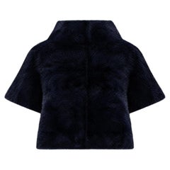 Roberto Cavalli Vintage Cropped Mink Jacket