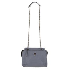Fendi Dotcom Click Quilted Nappa Lambskin Leather Shoulder Bag