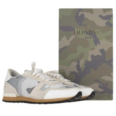 Valentino Garavani Camouflage Rockrunner Sneakers
