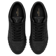 Louis Vuitton Run Away Monogram Leather Sneakers