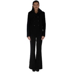 Cappotto da marinaio doppiopetto in lana di Givenchy