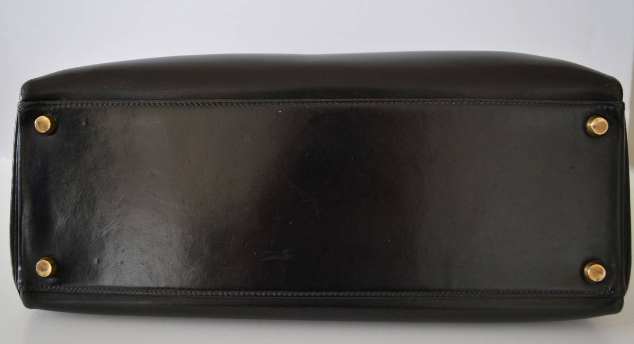 birkin 25 price - Hermes Kelly 32 Black Box Retourne at 1stdibs