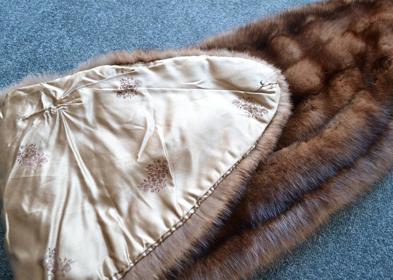 Russian Sable stole Foettingers Furs 3