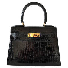 Hermès Kelly 20 Crocodile Porosus