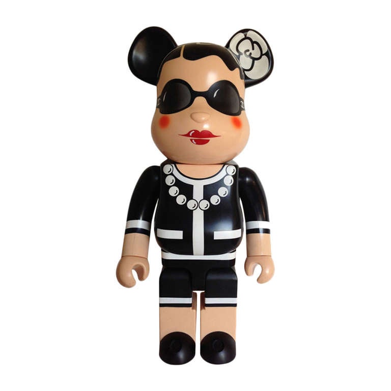 Exceptional and collectible Chanel Bearbrick For Sale