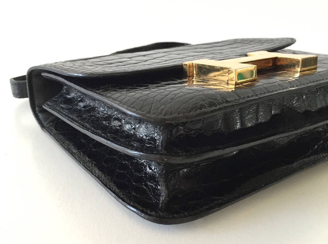 Hermès Constance 18 Black Alligator 1