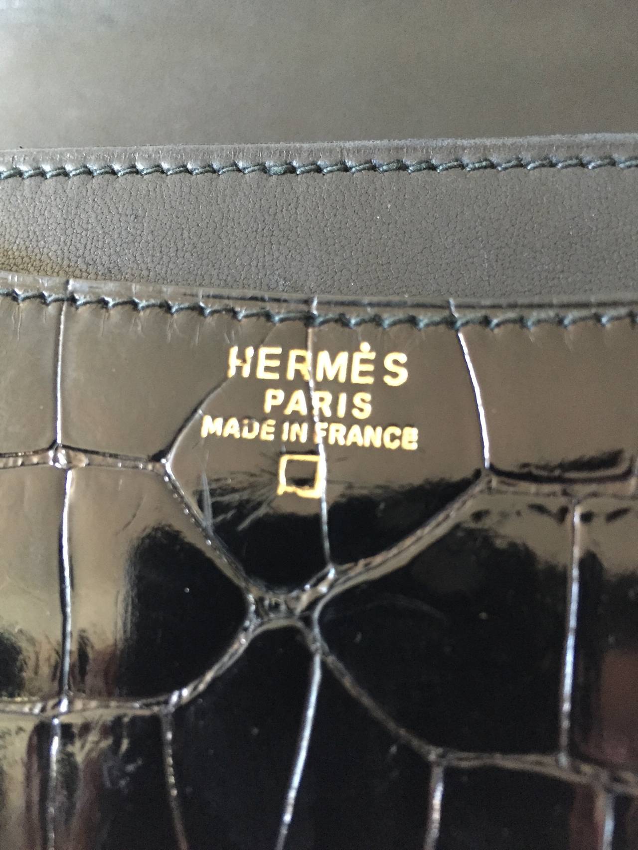 Hermès Constance 18 Black Alligator 3