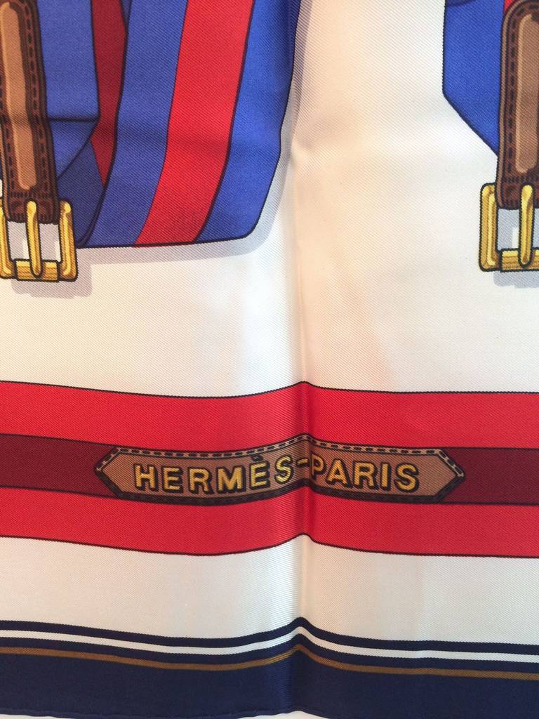 Hermes Scarf Les Ceintures