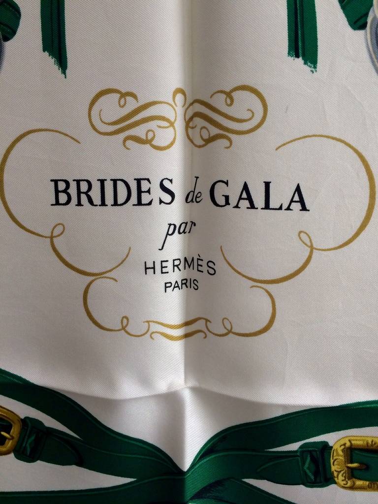 Hermes Scarf Bride de Gala In New Condition In Paris, FR