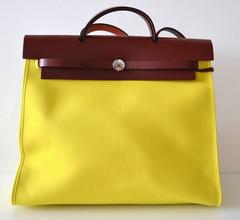 Hermès Herbag 39 Lime