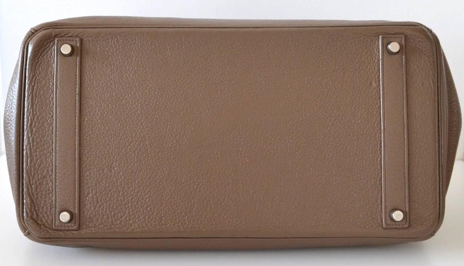 kelly bag hermes - Hermes Birkin 40 Taurillon Clemence Etoupe at 1stdibs kelly bag hermes - Hermes Birkin 40 Taurillon Clemence Etoupe at 1stdibs