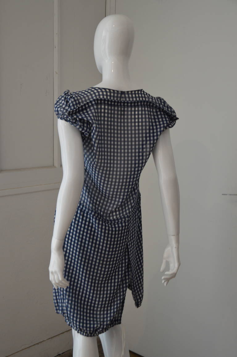 Gray Early Comme des Garcons Dress graphic