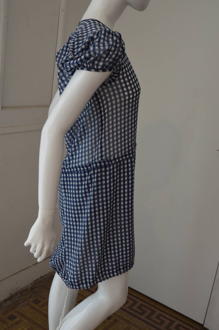 Early Comme des Garcons Dress graphic In Excellent Condition In Paris, IDF