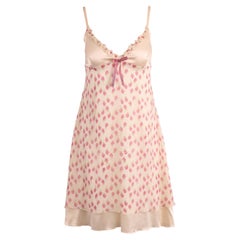 Blumarine Vintage Blugirl Floral Silk Romantic Mini Dress