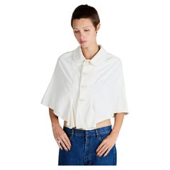 Vintage 2000's Comme Des Garçons White Cape