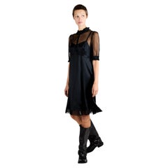 Vintage 2000's Marc Jacobs Black Babydoll Dress