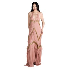 Alexandre Vauthier F/W 2015-2016 Pink Nude Gown