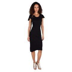 Vintage Yves Saint Laurent F/W 2004 Black Dress