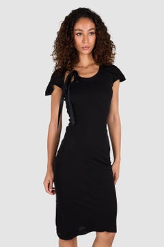 Vintage Yves Saint Laurent F/W 2004 Black Dress