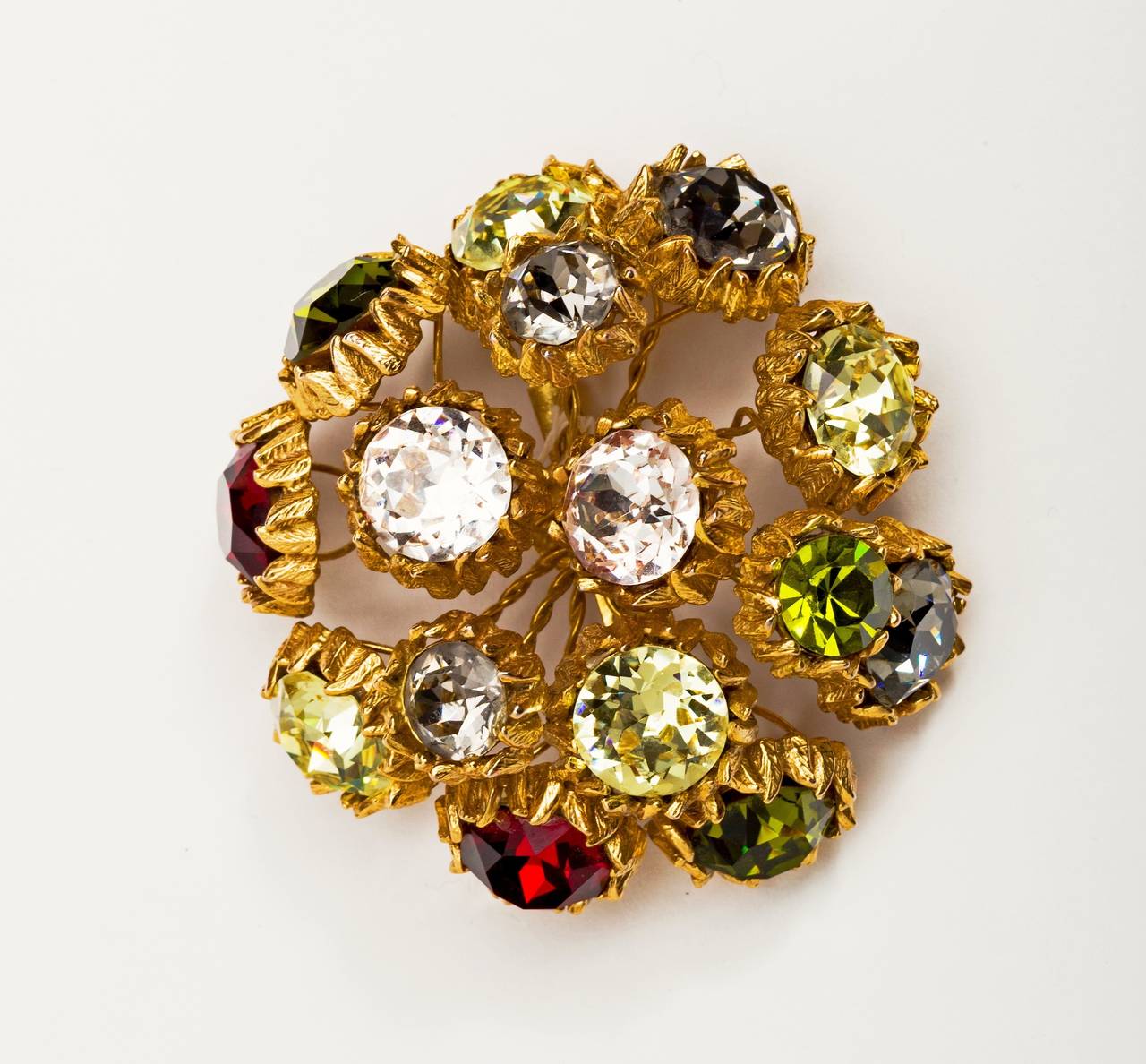 crystal brooch for sale