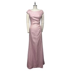 Barbara Tfank: Orchid French Cloque mit formschönen Seitengänsen und Schlitz