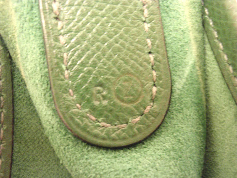 Hermes Evelyne GM Vert Bengale EPSOM leather GHW Shoulder bag, 1996 3
