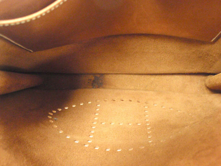 Hermes Evelyne PM natural Barenia leather SHW shoulder bag, 1999 2
