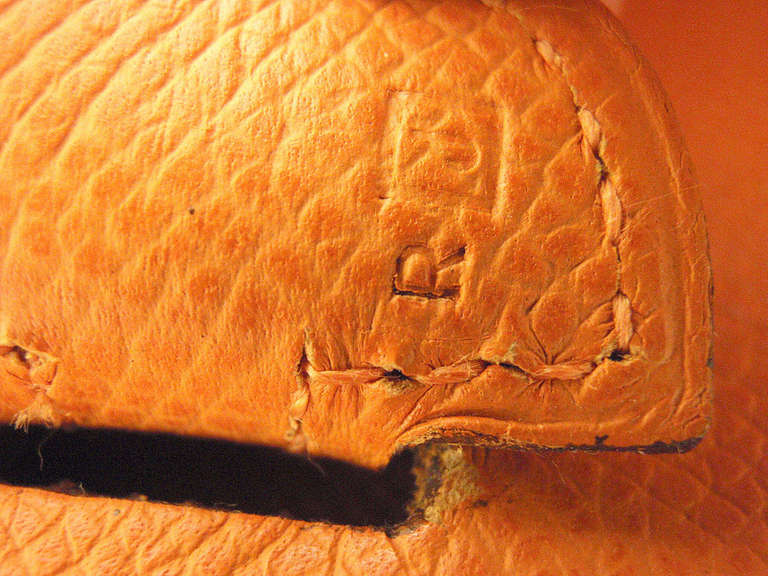 Hermes Evelyne PM orange Epsom leather SHW shoulder bag, 2006 2