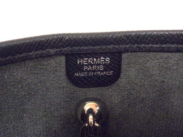 Women's Hermes Vespa PM Navy Epsom Leather SHW Shoulder Bag, 2006