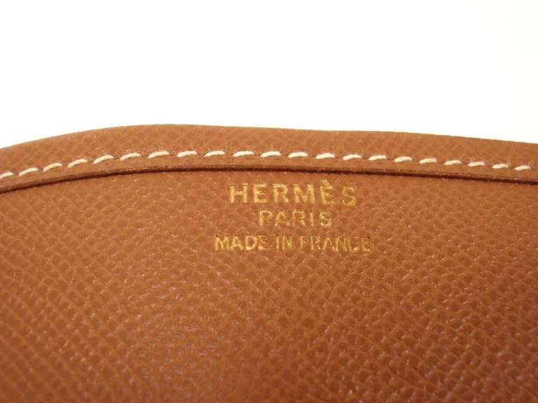 Hermes Evelyne GM Natural Tan Epsom Leather GHW Shoulder Bag, 1998 ...  