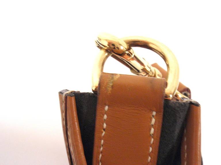 Hermes Evelyne GM Two Tone Black Clemence Barenia Leather GHW Shoulder Bag, 1996 3