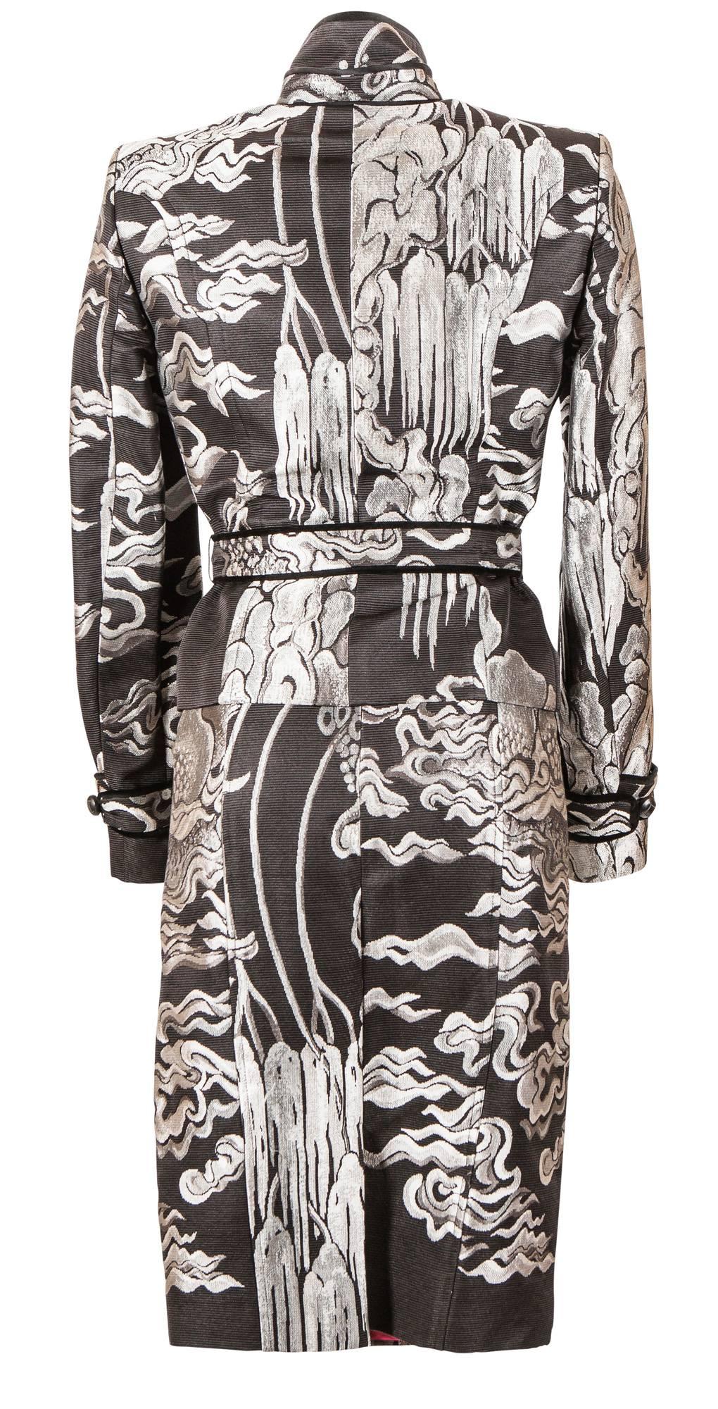 Tom Ford for Yves Saint Laurent Fall 2004 Chinoiserie Suit Jacket and ...