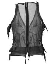 Tom Ford for Yves Saint Laurent Fall 2003 Black Beaded Jeweled Top