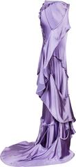 Tom Ford for Yves Saint Laurent Fall 2003 Lilac Silk Evening Skirt