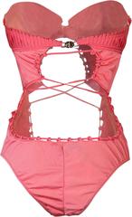Tom Ford for Gucci S/S 2004 Pink Pleated Swimsuit