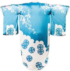 Tom Ford for Gucci Spring/Summer 2003 Menswear Blue Silk Kimono