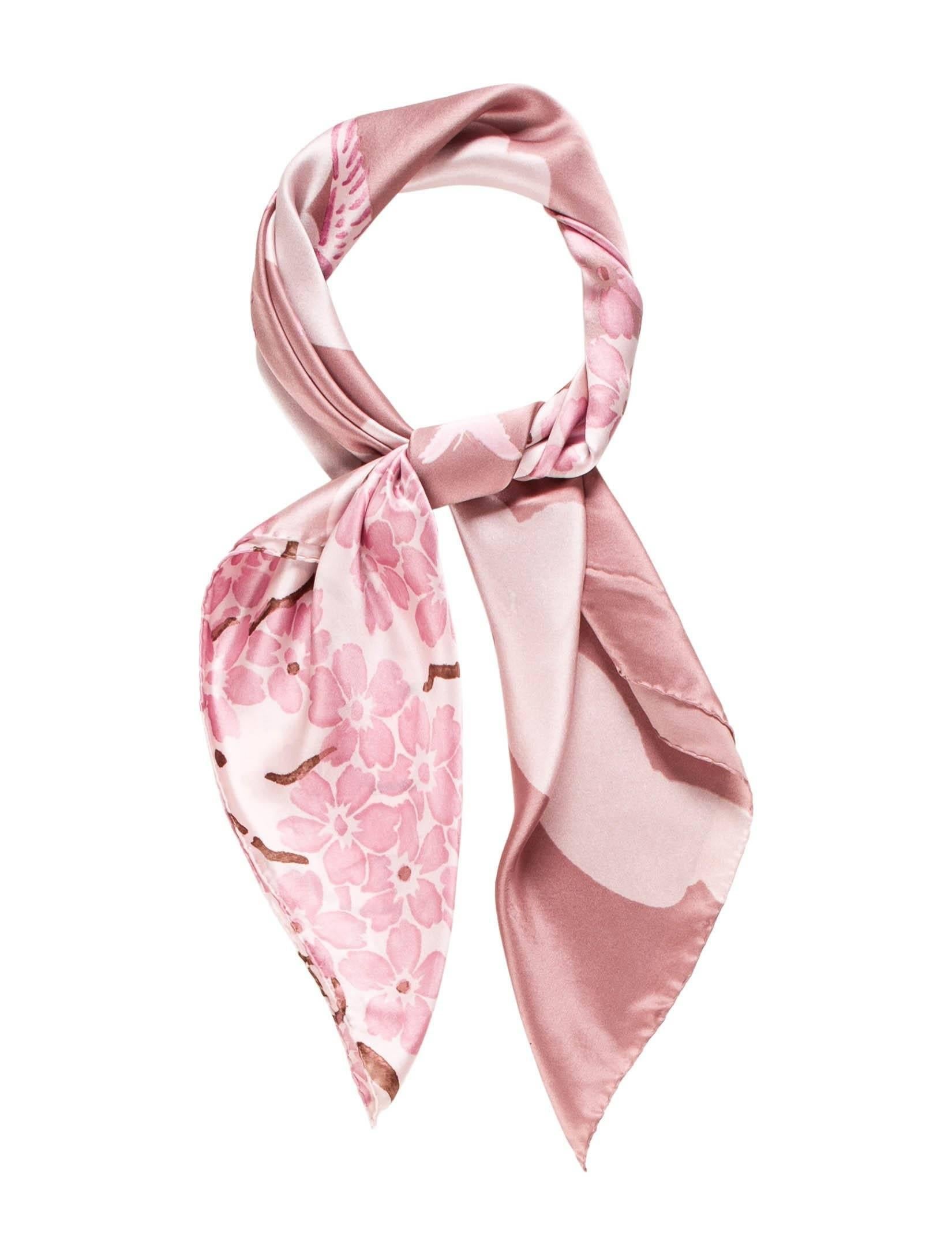 Pink Tom Ford for Gucci Spring 2003 Silk Scarf