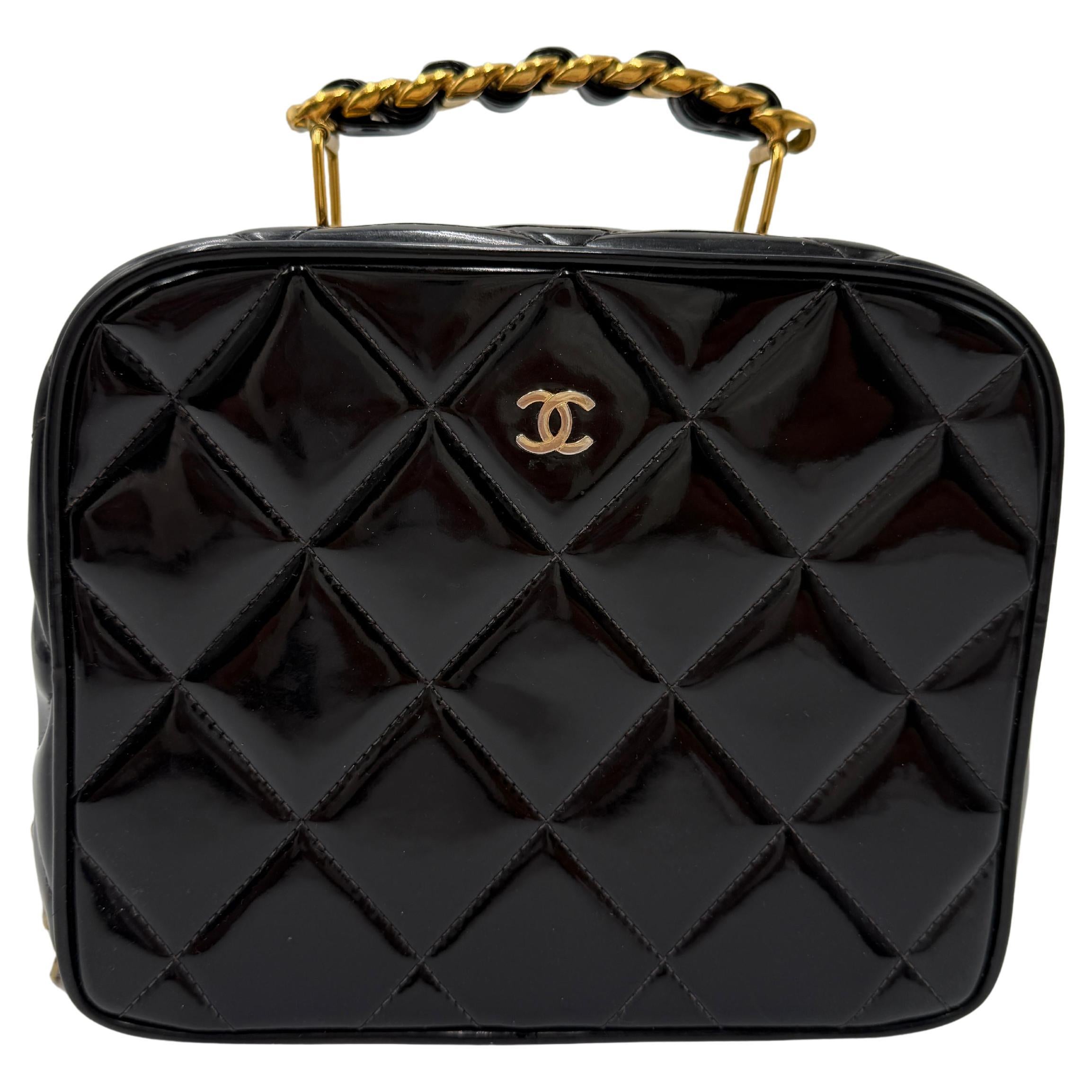 Chanel Kosmetiktasche mit Logo - Collection'S 1995