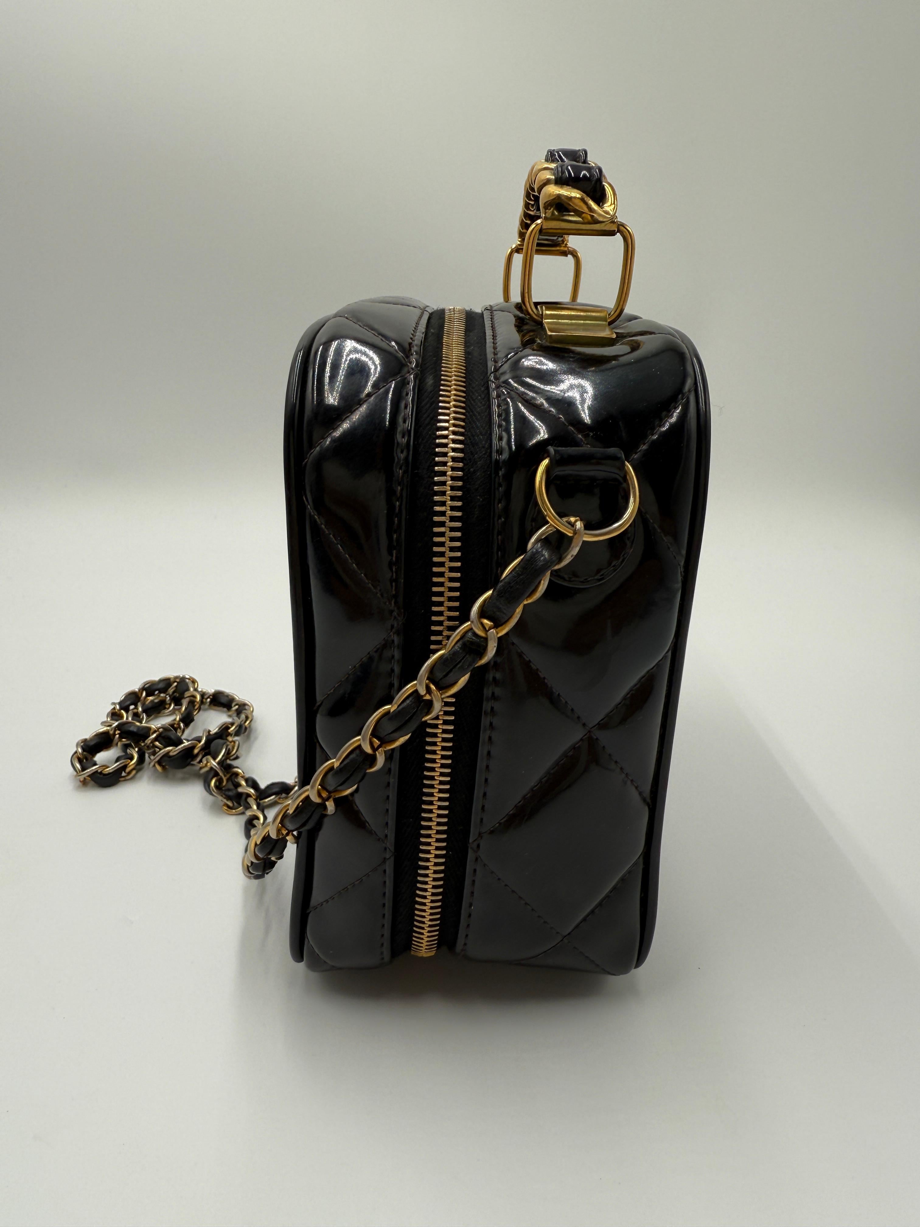 Donna Borsa Vanity Chanel con logo - Collection'S 1995 in vendita