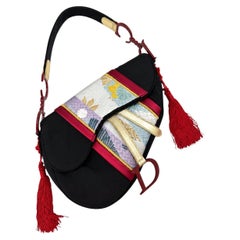 Dior John Galliano 10th Anniversary Japan Limited Edition Saddle Bag 2006 Rare C