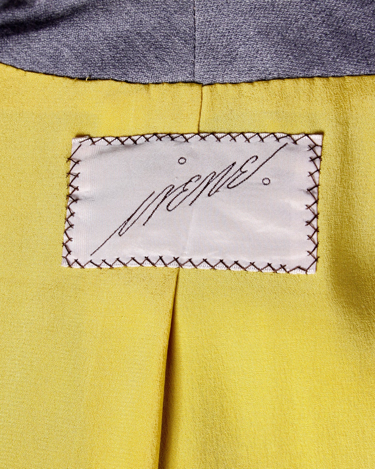 Spectacular Irene Lentz Vintage 1940s 40s Gray Wool Blazer Jacket For Sale 1