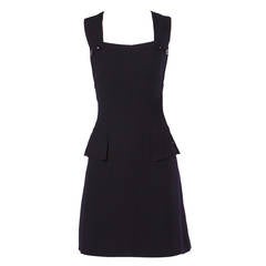 Byblos Vintage 1990s 90s Little Black Dress